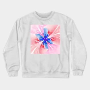 Blue butterfly Crewneck Sweatshirt